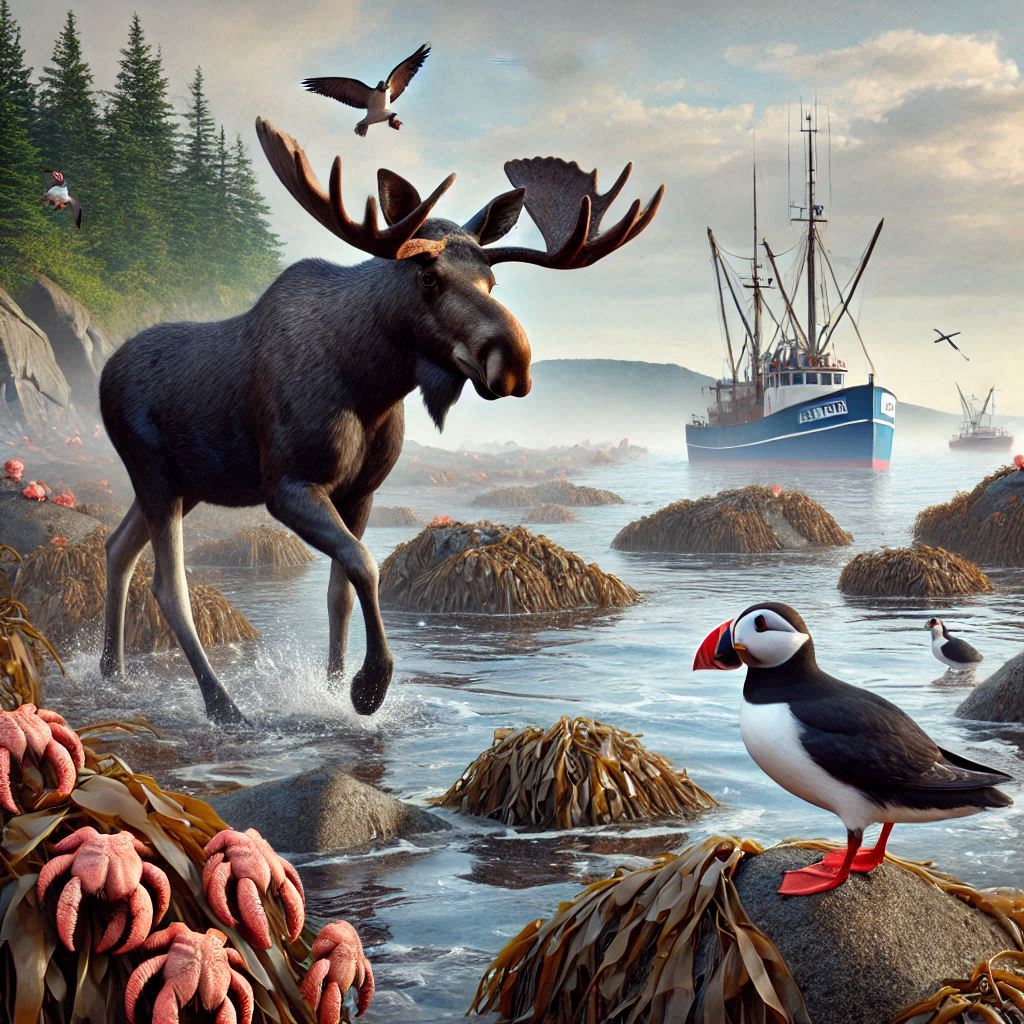 Land Meets Sea Print