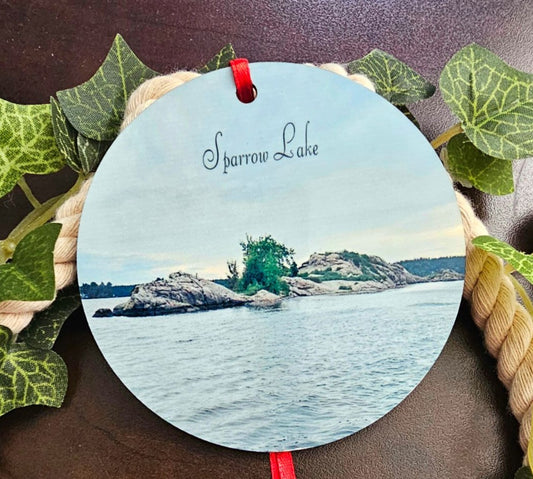 Sparrow Lake Tree Ornament