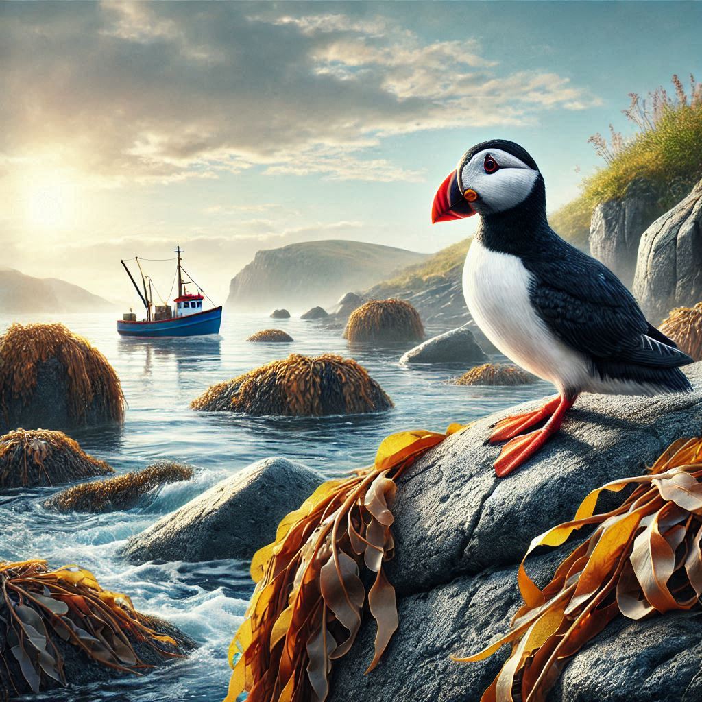 "Feathered Watcher" Print