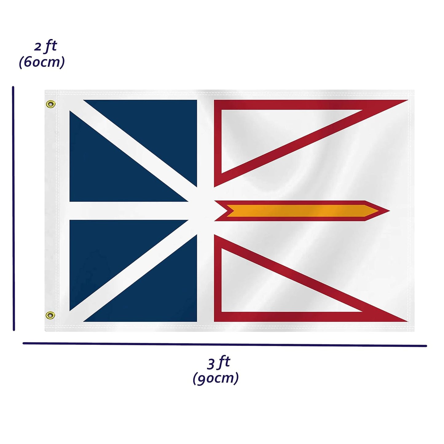 Newfoundland & Labrador Flag
