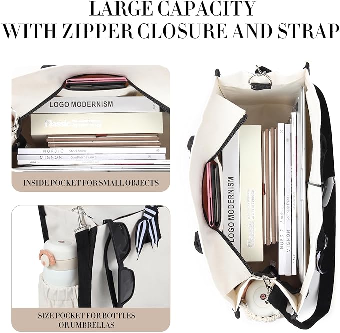 Buck Lake Canvas Tote bag