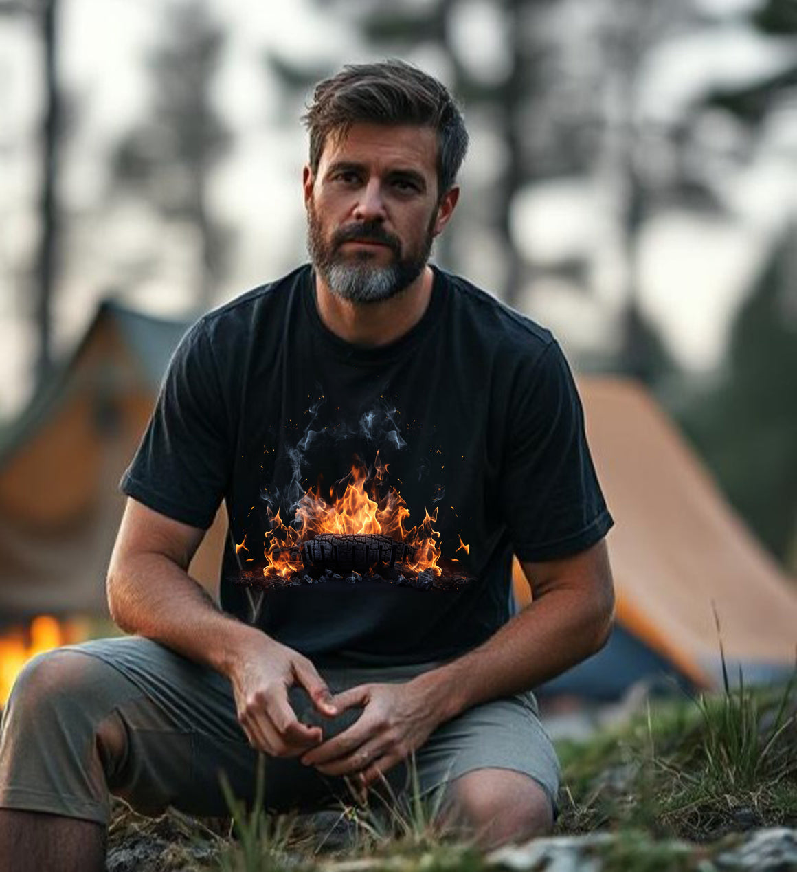 Camp Fire T Shirt 14 designs