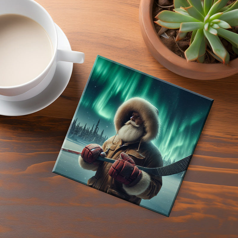 Manitoba Santa Coaster