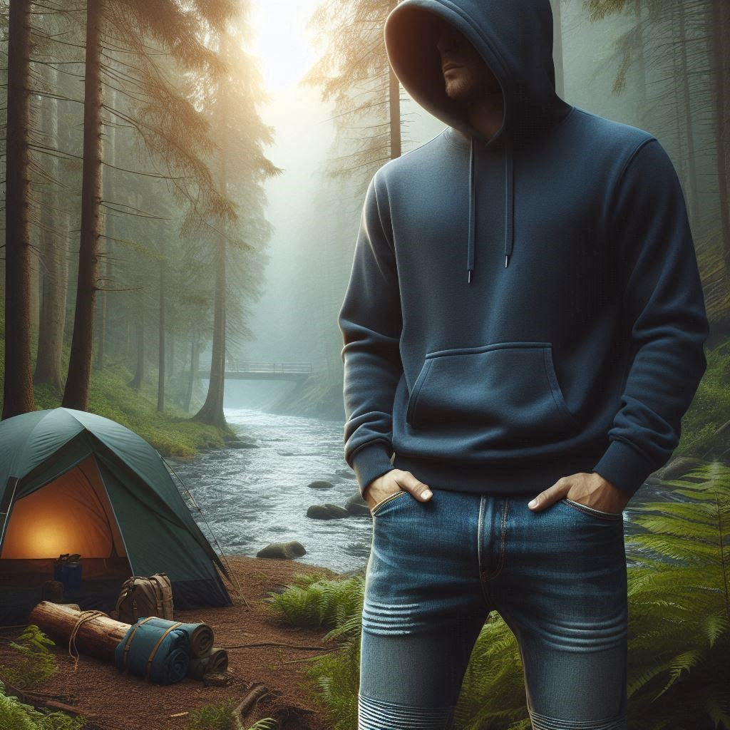 Camping Without Beer Hoodie