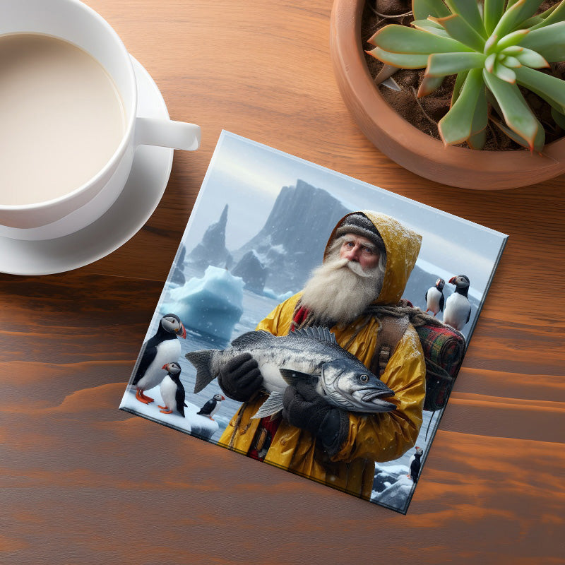 Newfoundland & Labrador Santa Coaster