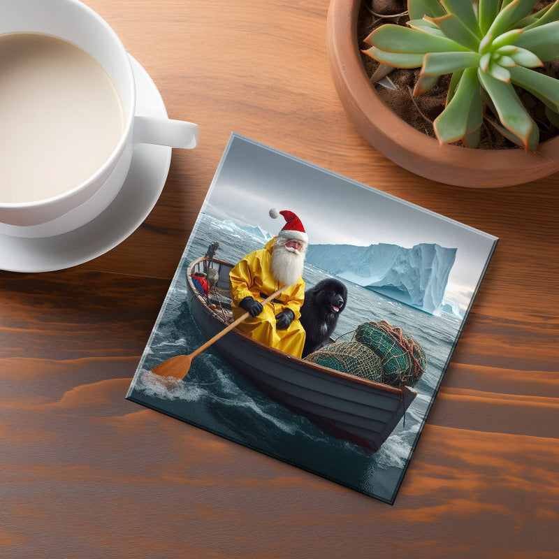Newfoundland & Labrador Santa Coaster