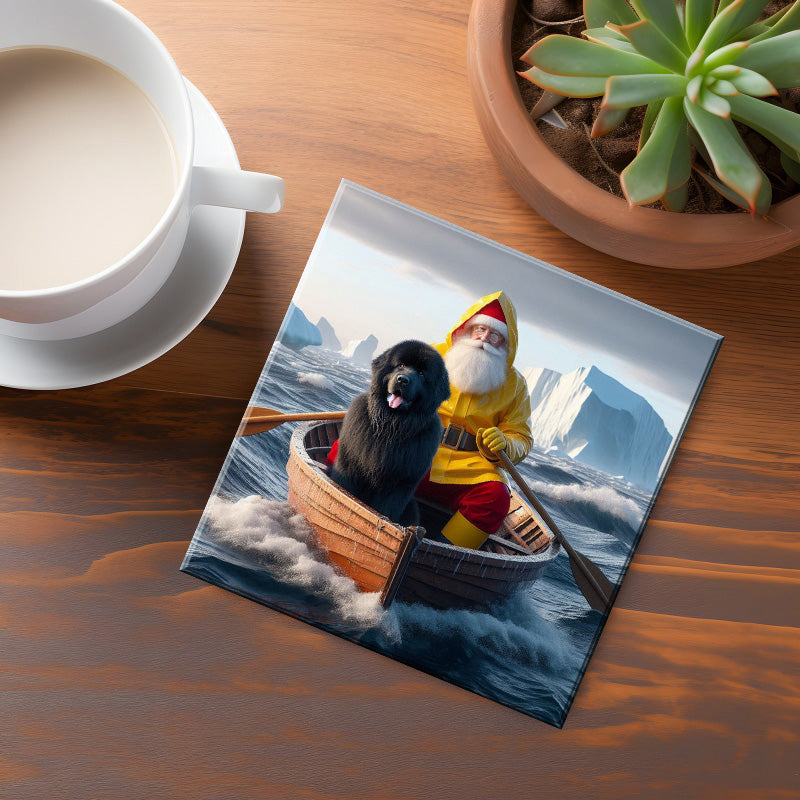 Newfoundland & Labrador Santa Coaster