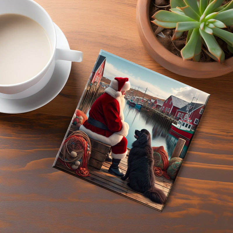 Newfoundland & Labrador Santa Coaster