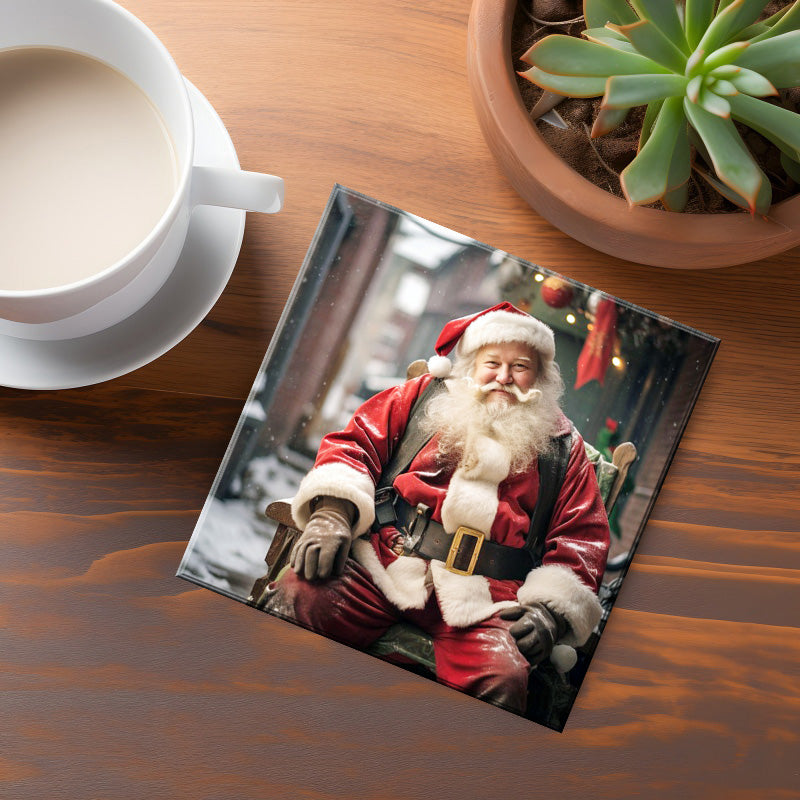 Nova Scotia Santa Coaster