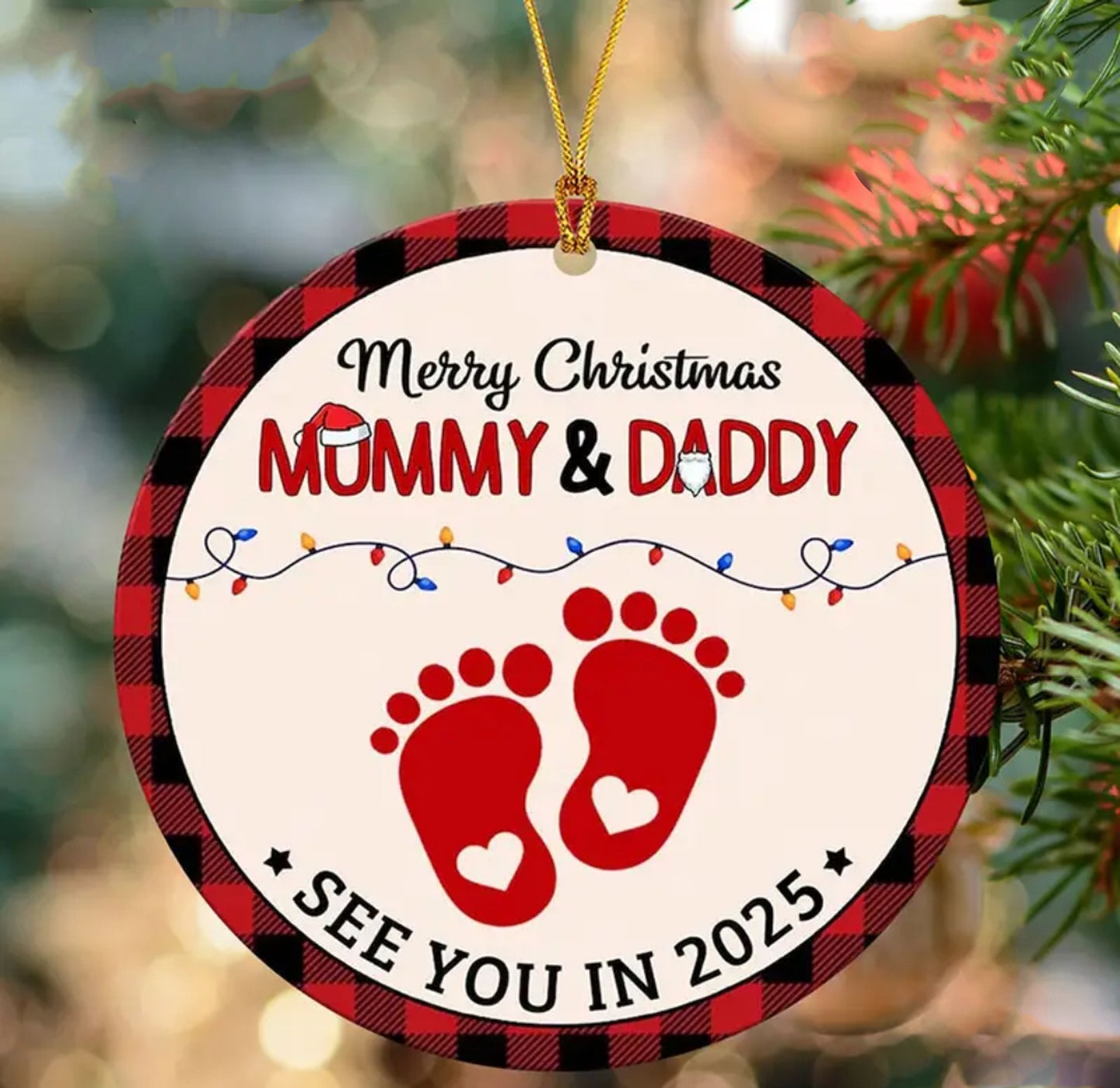 Baby 2025 Tree Ornament