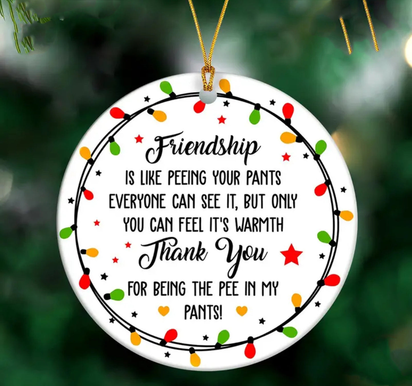 Friendship Tree Ornament