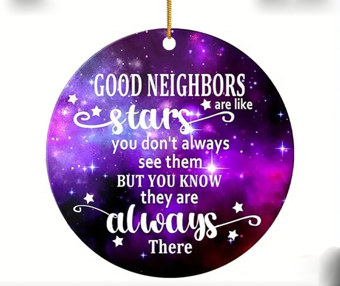 Neighbors Tree Ornament