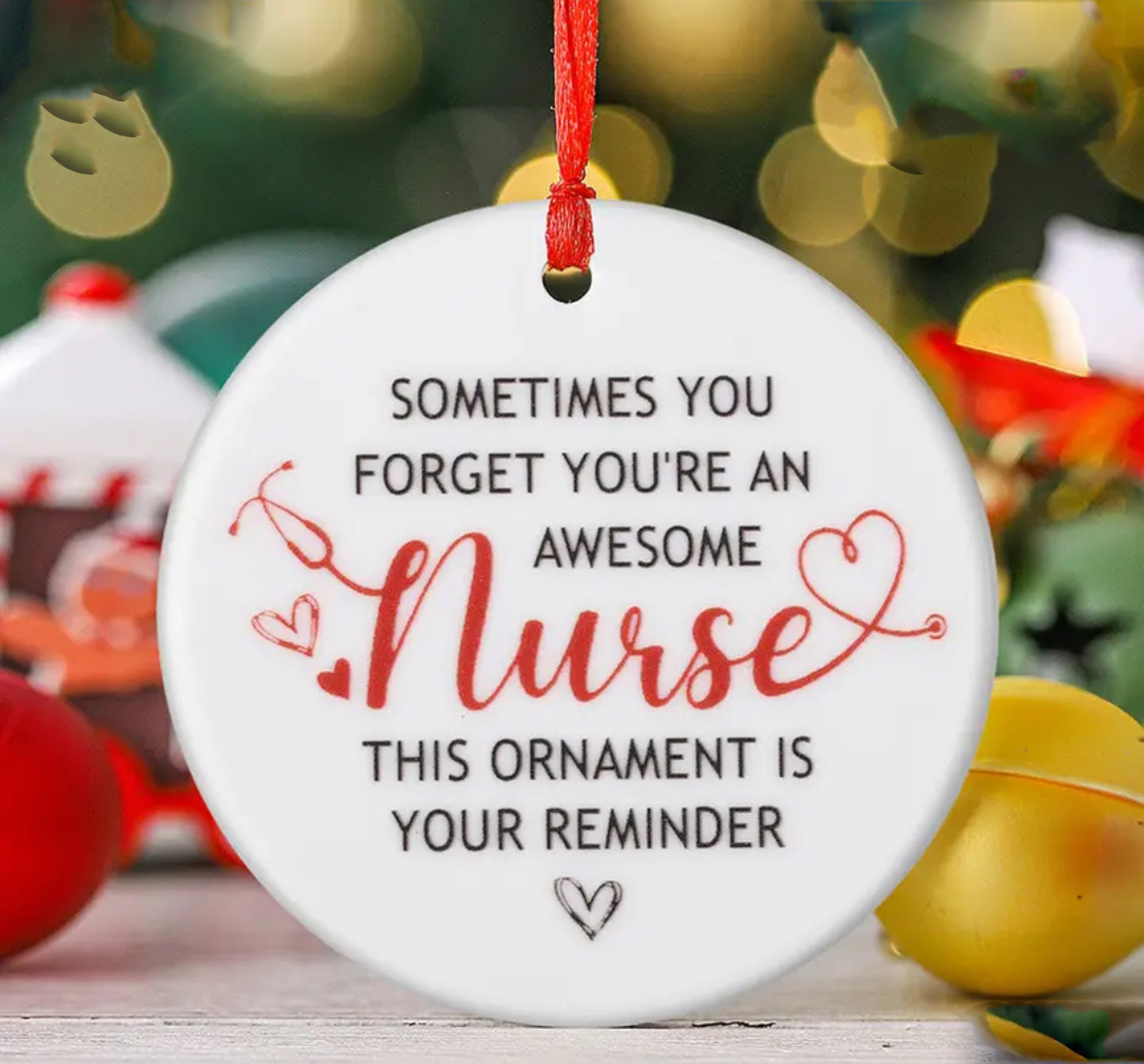 Nurse Tree Ornament