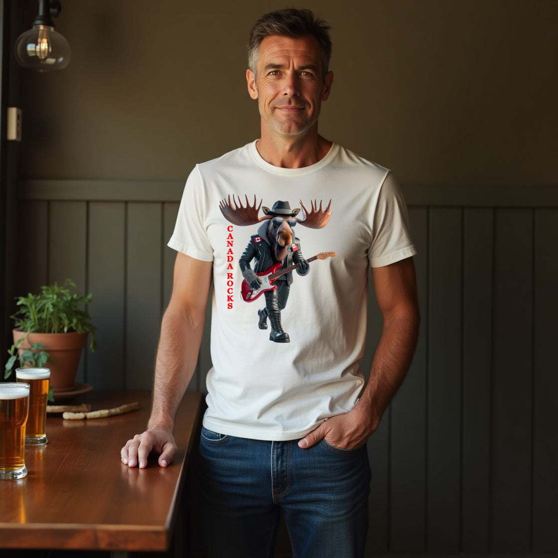 Unisex The Moose and the road T Shirt