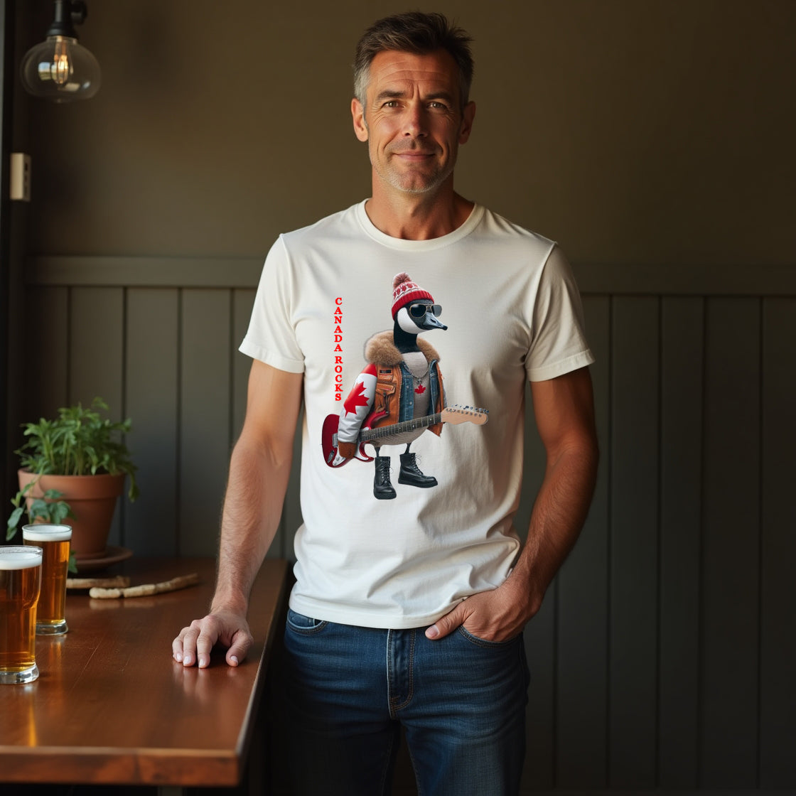 Unisex The Beak-ically Hip T Shirt