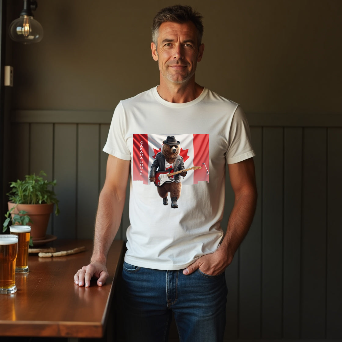 Unisex Howl Of The Grizzly T Shirt