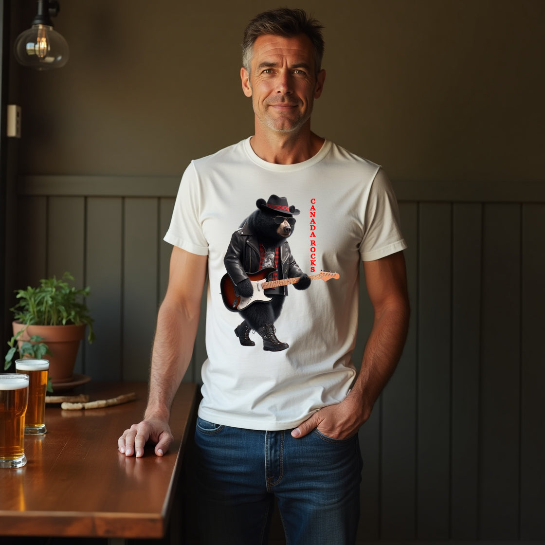 Unisex The Bear-gically Hip T Shirt