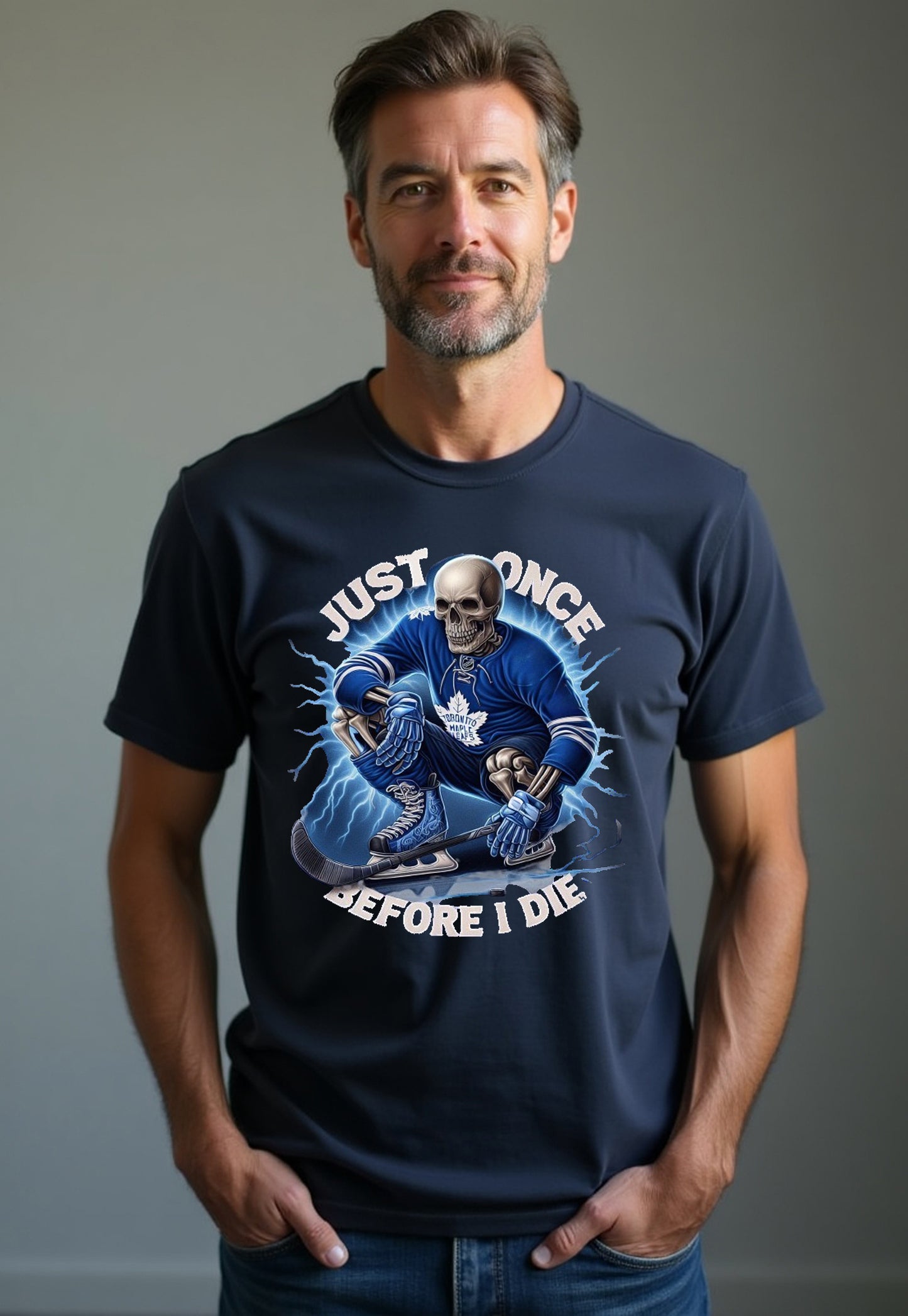 Toronto Maple Leafs, Just Once Before I Die T Shirt