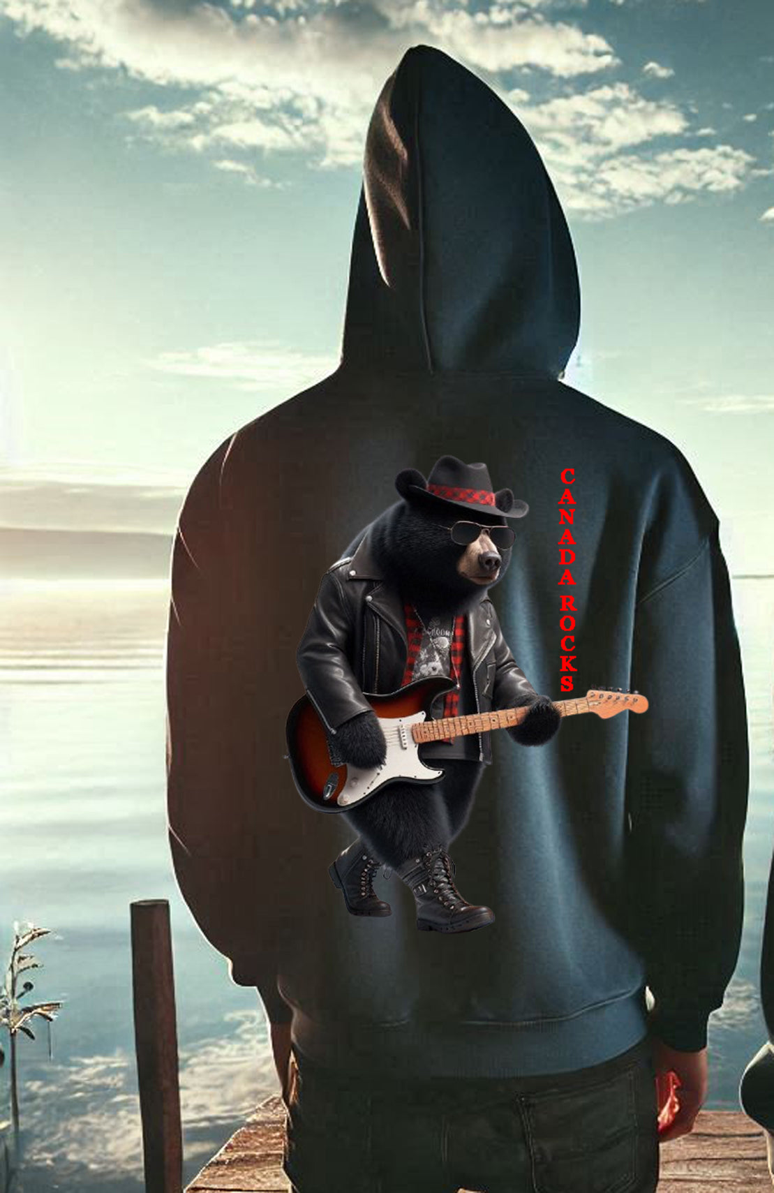 Unisex The Bear-gically Hip Hoodie