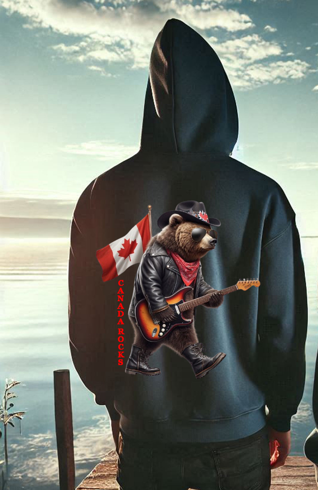 Unisex Grizzly Road Hoodie