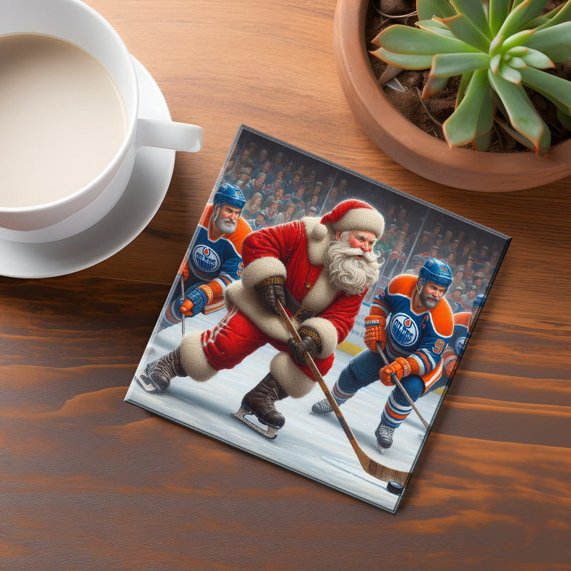 Alberta ( Edm Oilers) Santa Coaster