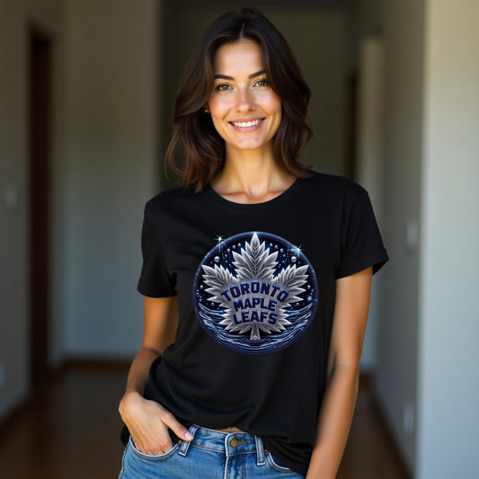 Toronto Maple Leafs,  Ladies, "Maple Bling" T Shirt