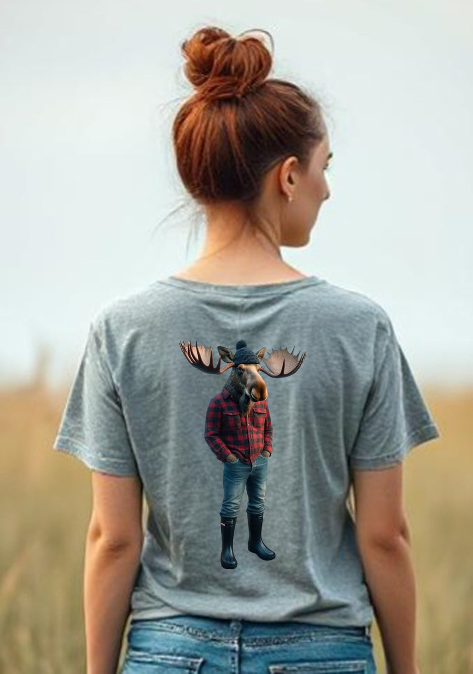 Ladies Paddy V Neck T Shirt