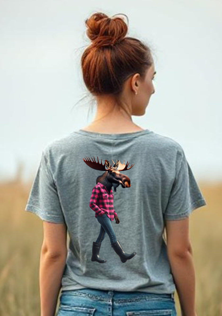 Ladies Shanny V Neck T Shirt