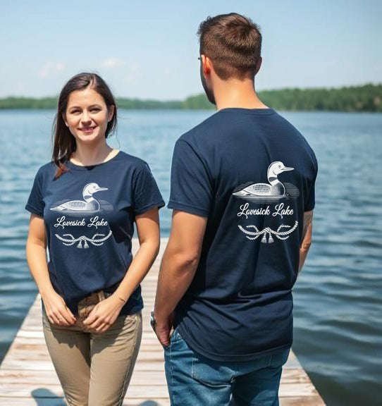 Lovesick Lake Unisex Loon T Shirt