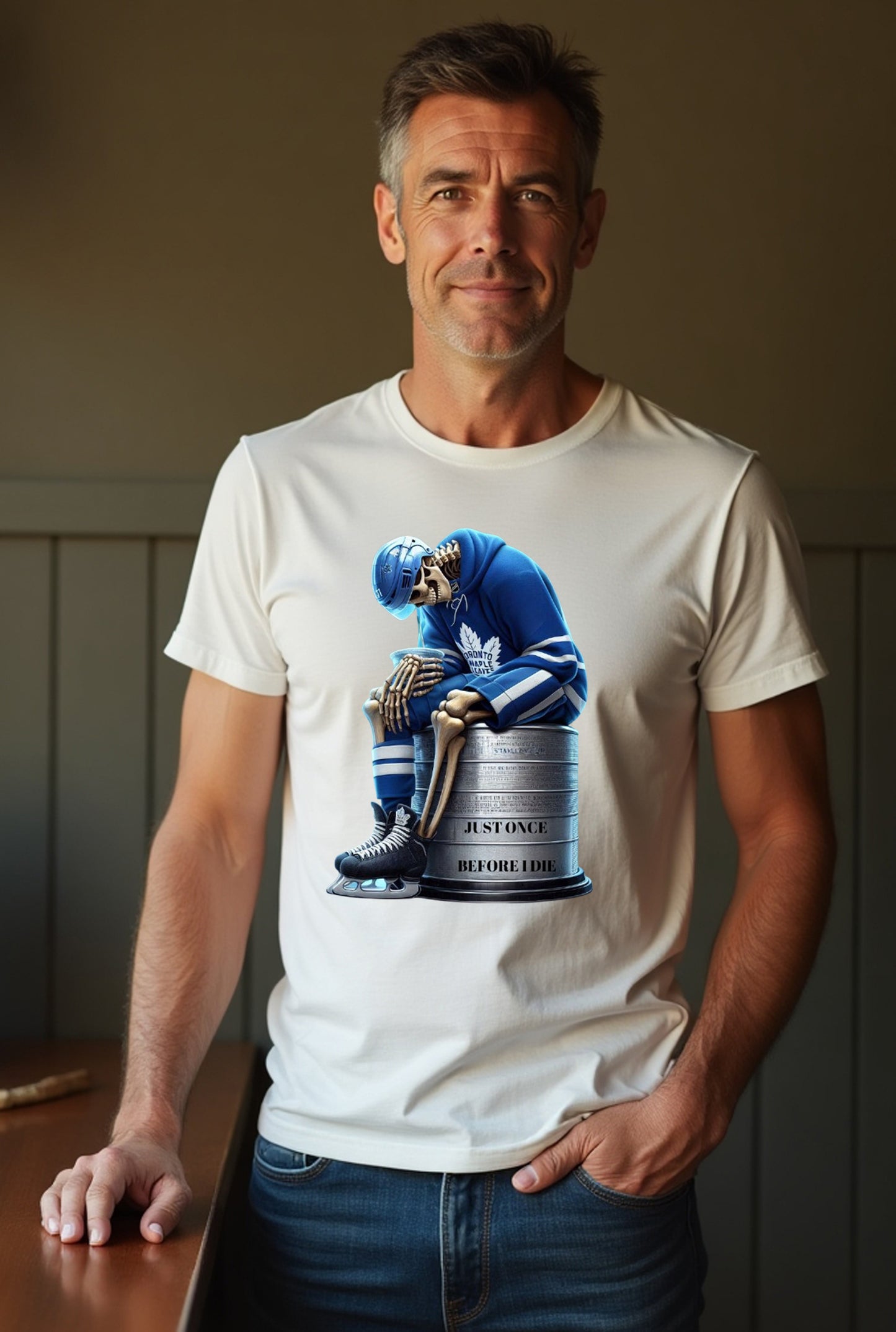 Toronto Maple Leafs, Just Once Before I Die T Shirt