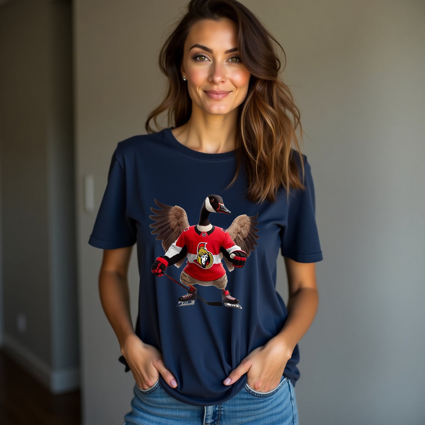 Ottawa Senators, Ladies, "Ottawa Waddler" T Shirt