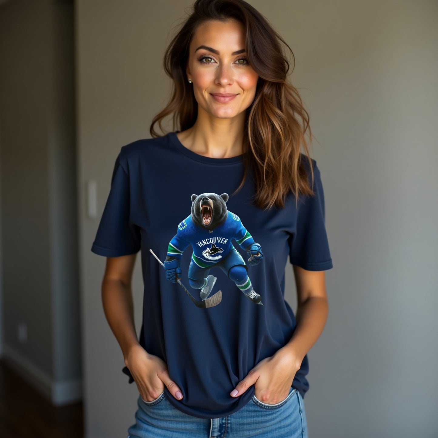 Vancouver Canucks, Ladies, "Canuck Claws" T Shirt