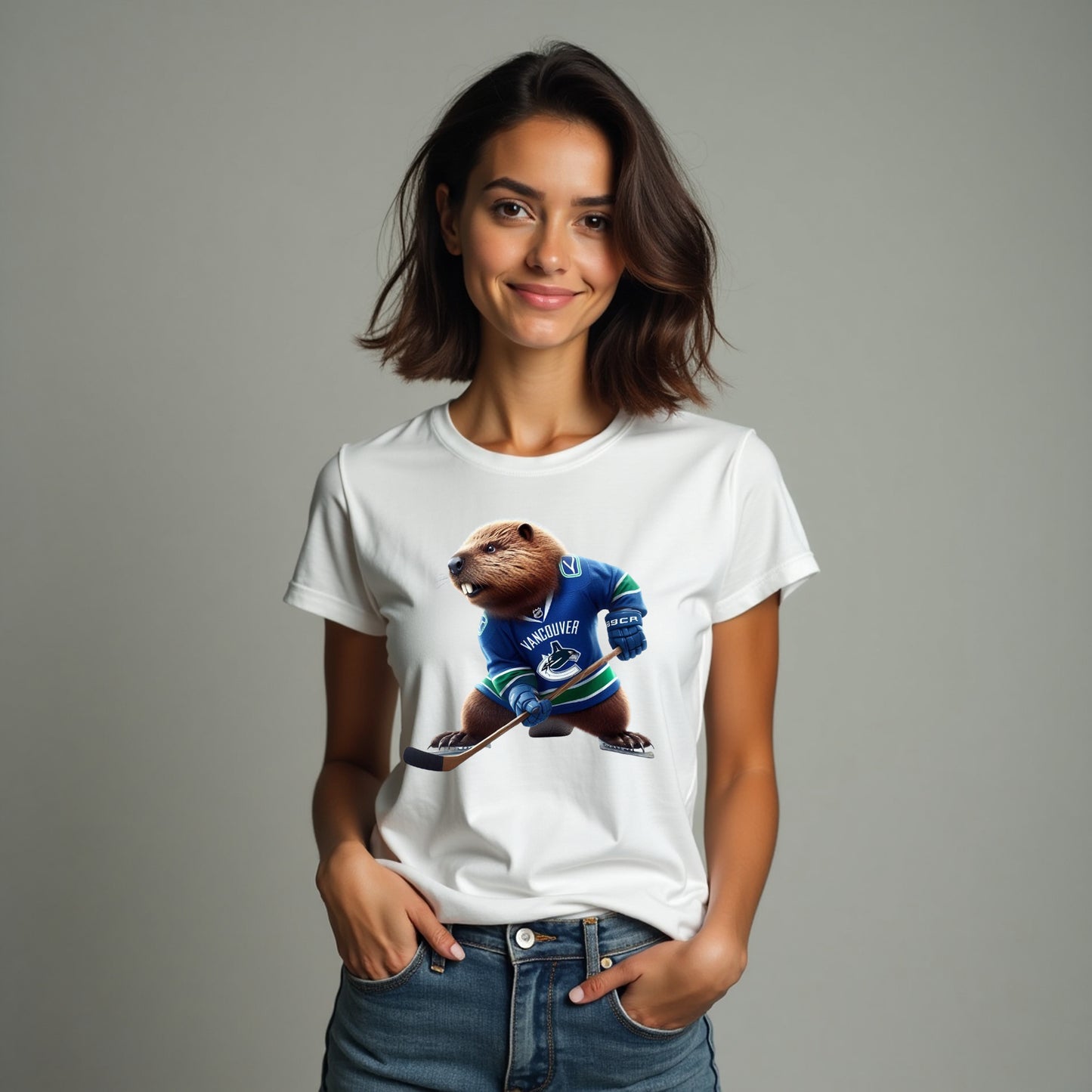 Vancouver Canucks, Ladies, "Canuck Chuck" T Shirt