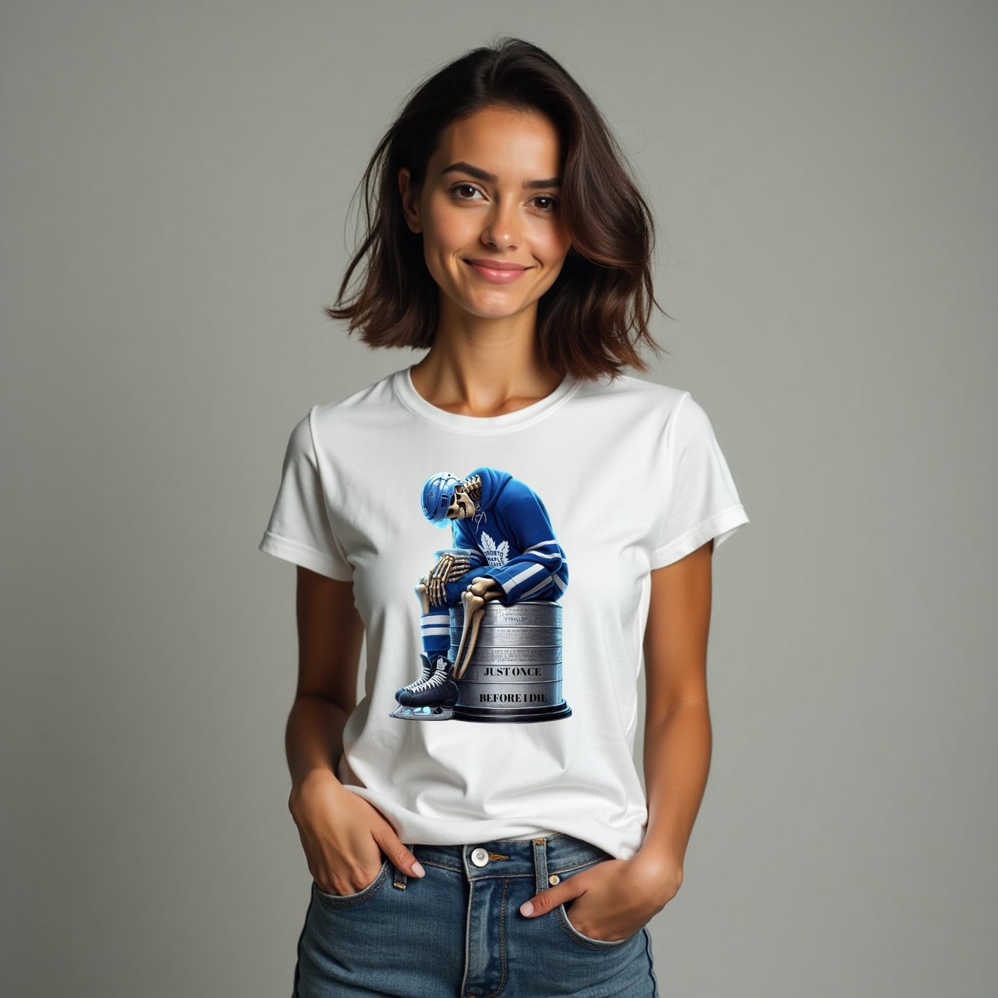 Toronto Maple Leafs, Ladies, "Just Once Before I Die" T Shirt