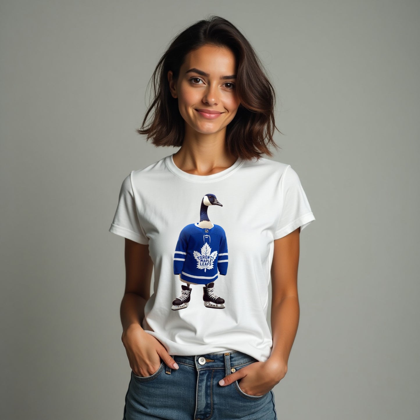 Toronto Maple Leafs, Ladies, "Icy Goose" T Shirt