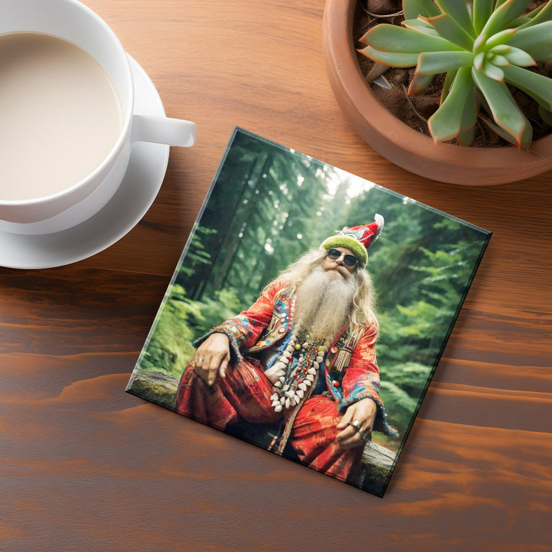 British Columbia Santa Coaster