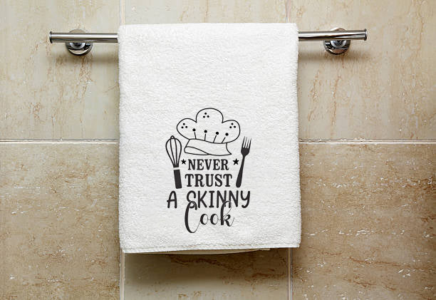Never Trust A Skinny Cook Towel