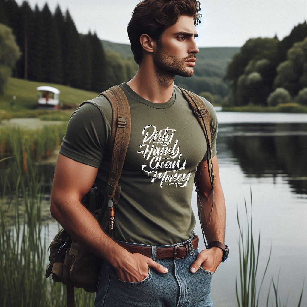 Dirty Hands Clean Money T Shirt