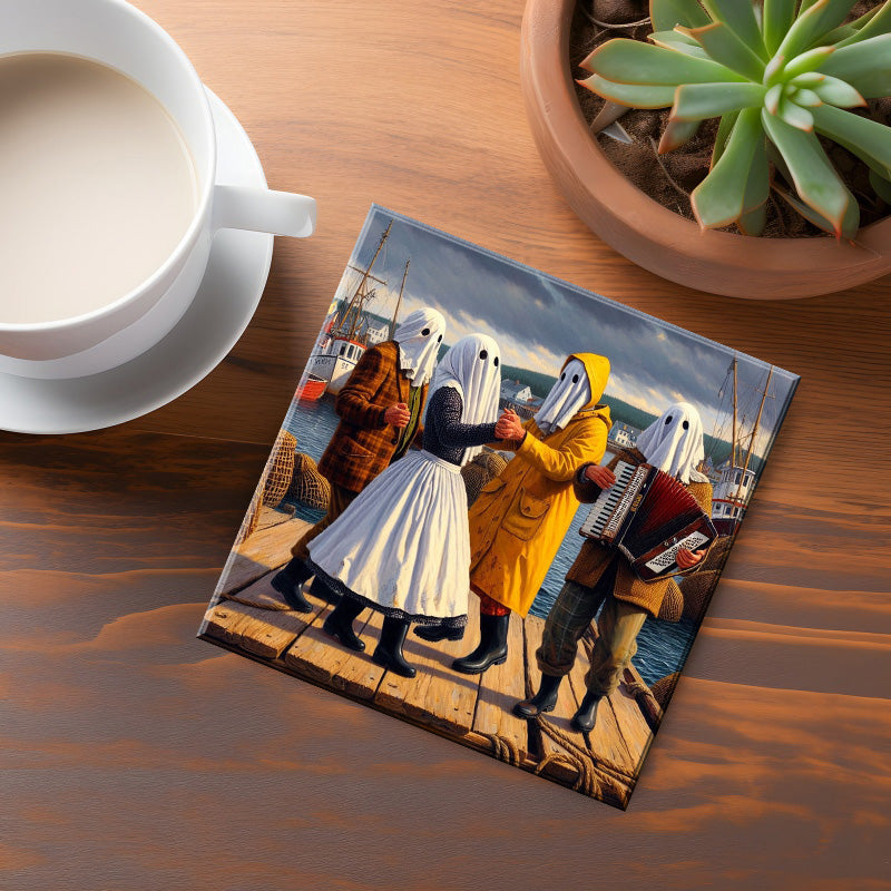 Newfoundland Mummers Coaster Design 709-23
