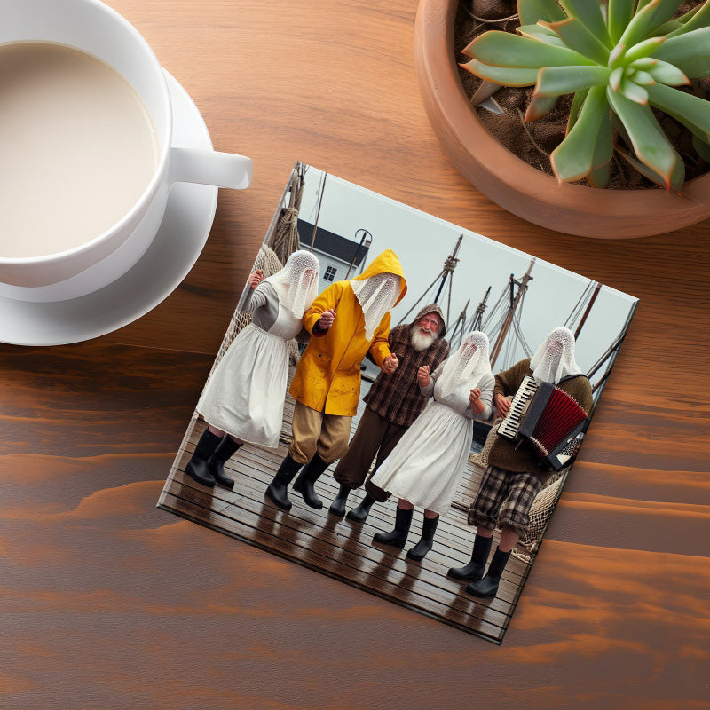 Newfoundland Mummers Coaster Design 709-17