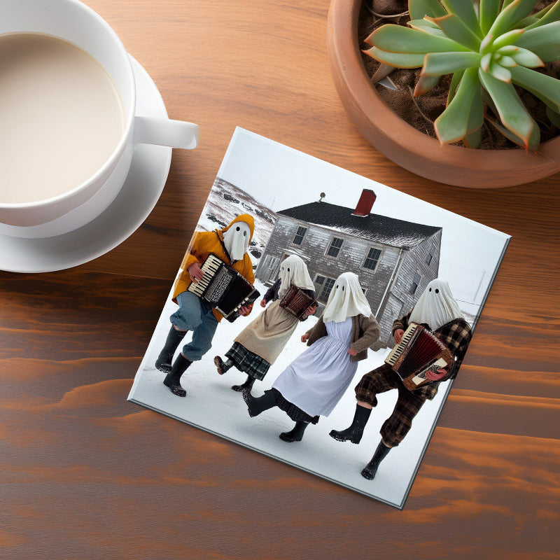 Newfoundland Mummers Coaster Design 709-11