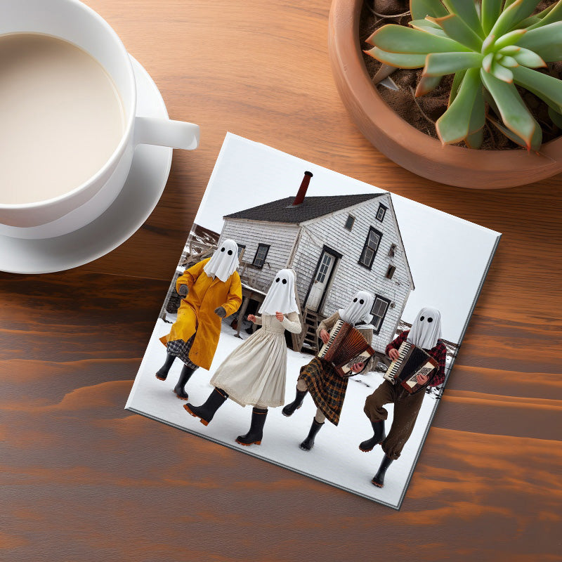 Newfoundland Mummers Coaster Design 709-7
