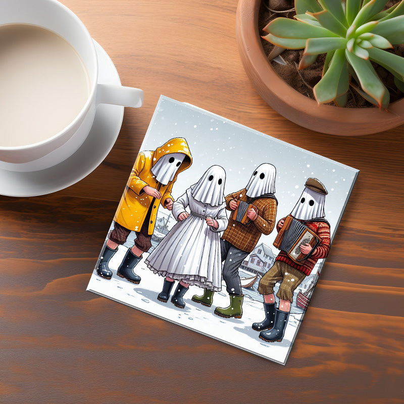 Newfoundland Mummers Coaster Design 709-1