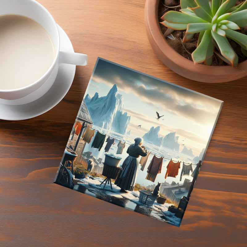 Laundry Lady Coaster