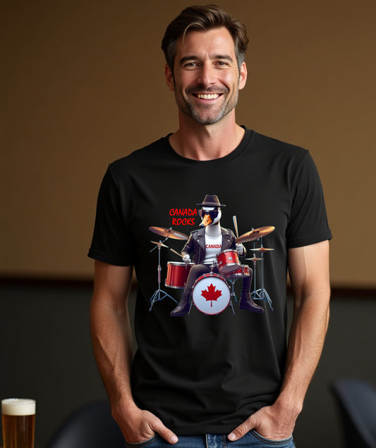 Unisex Backbeat Beaker T Shirt