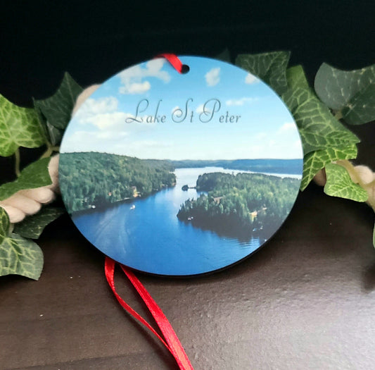 Lake St Peter Tree Ornament