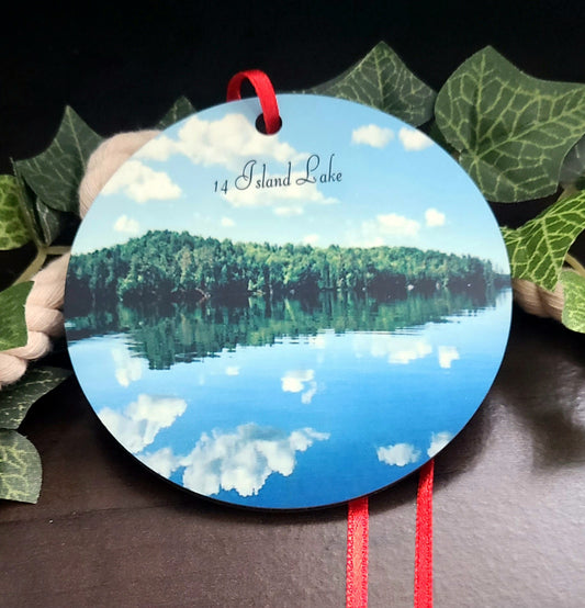 14 Island Lake Tree Ornament
