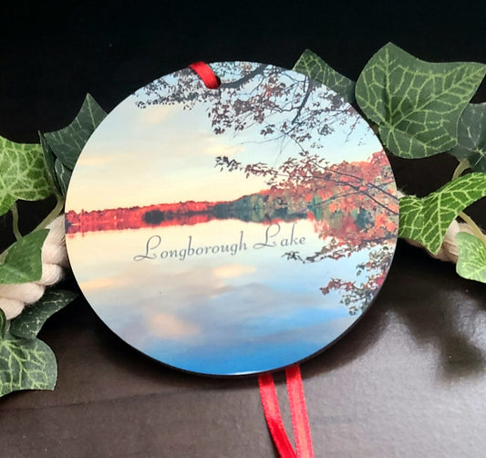 Longborough Lake Tree Ornament