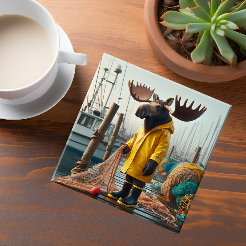 Port aux Basques Pounder Coaster
