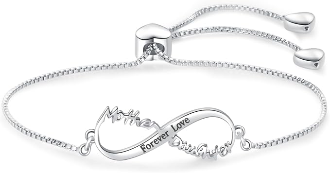 Mother/Daughter Infinity Bracelet